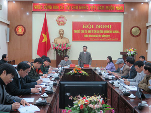 Thai Nguyen province reviews religious affairs 2014